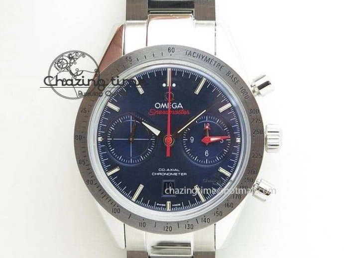 0411 2018 Seamaster Diver 300M RG Blue Ceramic VSF 1:1 Best Edition Blue Dial on Blue Rubber Strap A WeatherProof 7914